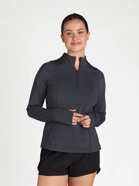 Avia Women's Half-Zip Pullover - Charcoal